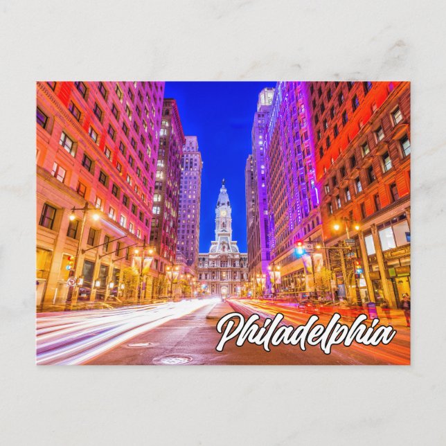 Philadelphia, Pennsylvania, USA Postcard (Front)