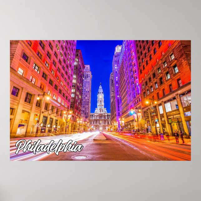 Philadelphia, Pennsylvania, USA Poster (Front)