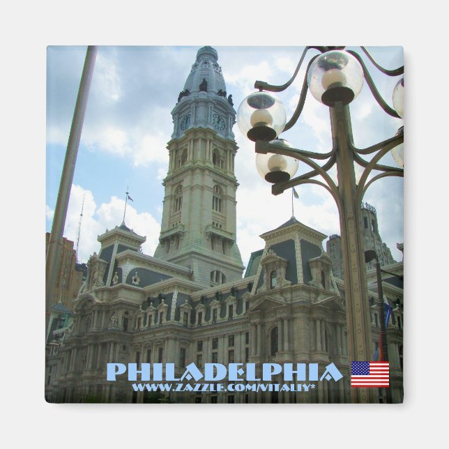 Philadelphia photography magnet design (Front)