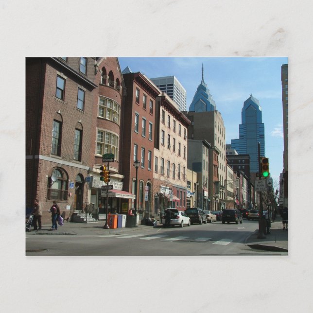 Philadelphia Postcard (Front)