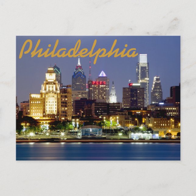 Philadelphia postcard (Front)