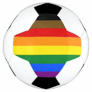 Philadelphia Pride Flag LGBTQ Soccer Ball