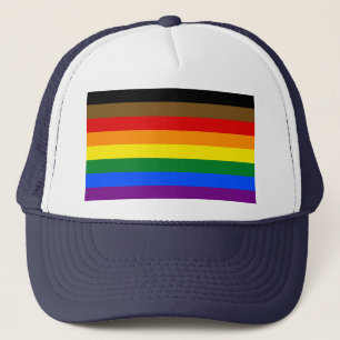 Philadelphia Pride Flag LGBTQ Trucker Hat