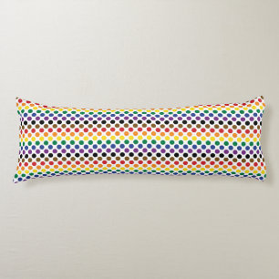 Philadelphia Rainbow Pride Flag Body Cushion