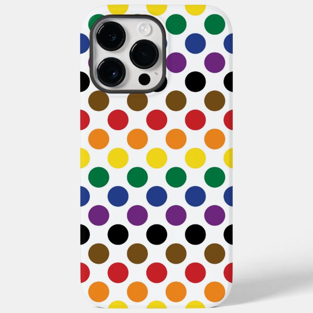 Philadelphia Rainbow Pride Flag Case-Mate iPhone Case (Back)