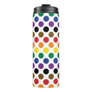 Philadelphia Rainbow Pride Flag Thermal Tumbler
