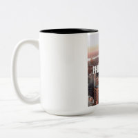 Philadelphia Skyline Aerial View Typography Urban
