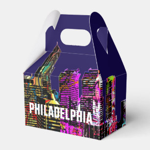 Philadelphia Skyline Favour Box
