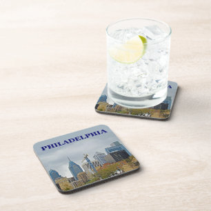 Philadelphia Skyline from the River Walk Coaster