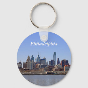 Philadelphia Skyline Key Ring