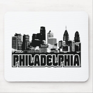 Philadelphia Skyline Mouse Pad