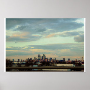 Philadelphia Skyline Photo Poster