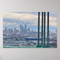 Philadelphia Skyline Photo Poster