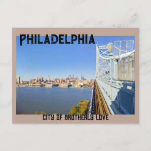 Philadelphia Skyline Postcard