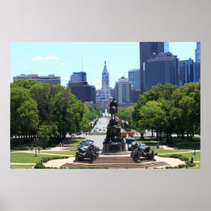 Philadelphia Skyline Poster