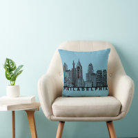 Philadelphia Skyline Silhouette