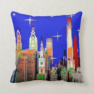 Philadelphia Starry Night Cushion