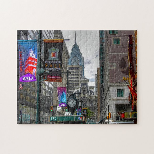 Philadelphia Street Scenes. Jigsaw Puzzle (Horizontal)