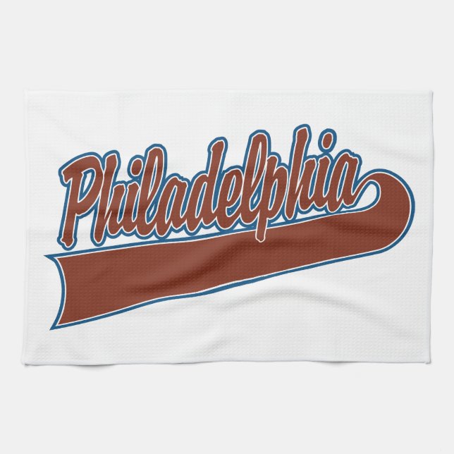 Philadelphia Tea Towel (Horizontal)