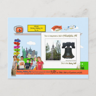 Philadelphia!  The City of Brotherly Love! Postcard