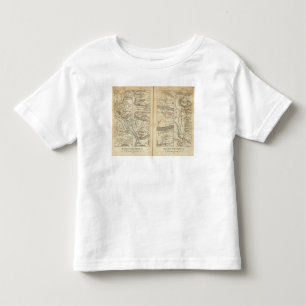 Philadelphia to Washington Road Map Toddler T-Shirt