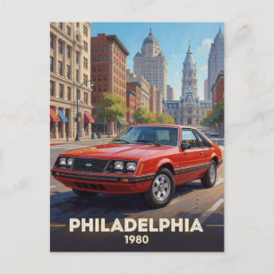 Philadelphia Urban Road Cruiser 1980 Pennsylvania Postcard