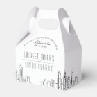 Philadelphia Wedding Favour Box