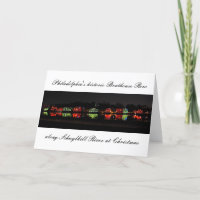 Philadelphia's historic Boathouse Row greetingcard