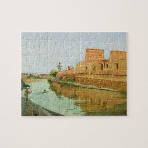 Philae on the Nile, 1894 Jigsaw Puzzle