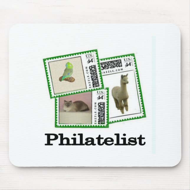 Philatelist 3 mouse pad (Front)