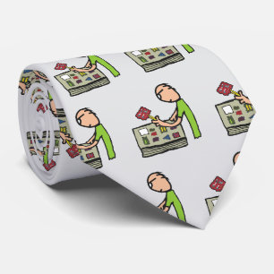 Philately Stamp Collecting Tie