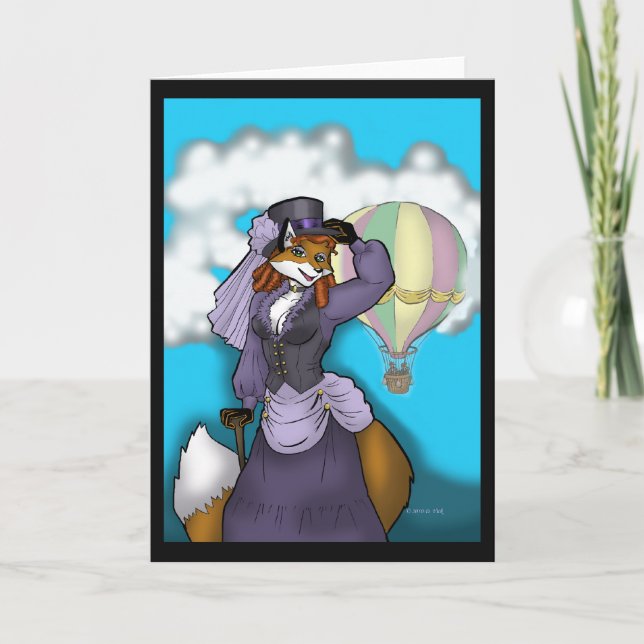 Philea Fogg Greeting Card (Front)