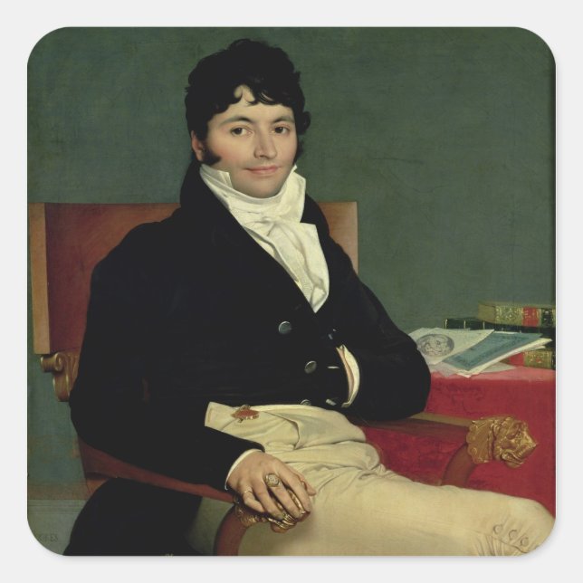 Philibert Riviere  1805 Square Sticker (Front)