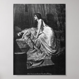 Philip Burne-Jones - The Vampire, 1897 Poster
