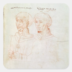 Philip III the Good Square Sticker