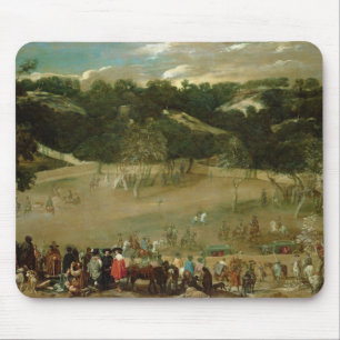 Philip IV Hunting Wild Boar , c.1632-7 Mouse Pad