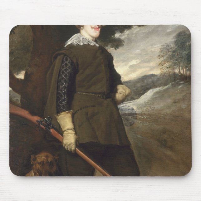 Philip IV  King of Spain, 1632-36 Mouse Pad (Front)