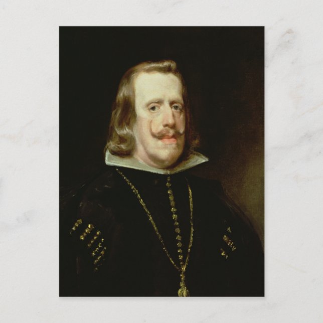 Philip IV  of Spain, c.1656 Postcard (Front)