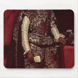 Philip IV  of Spain in Brown and Silver Mouse Pad