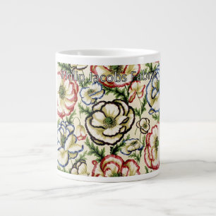 Philip Jacobs Fabric Banded Poppy Mug