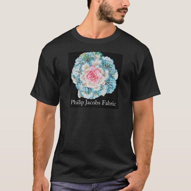 Philip Jacobs Fabric Men's Basic Dark T-Shirt (Front)