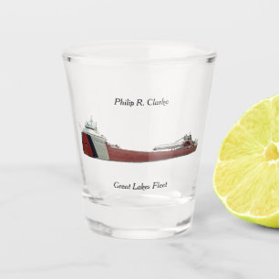 Philip R. Clarke shot glass