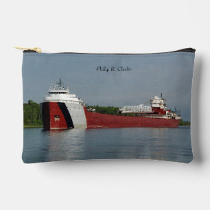 Philip R. Clarke zipper bag