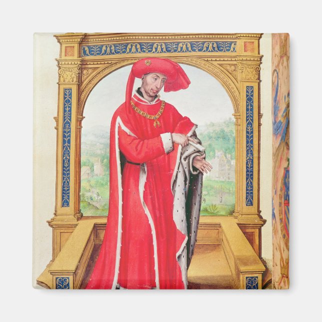 Philip the Good  Duke of Burgundy Magnet (Front)