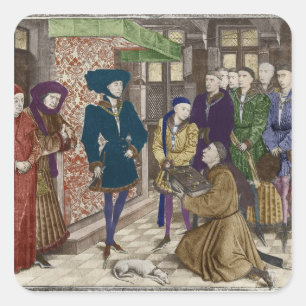 Philip the Good, Duke of Burgundy Square Sticker