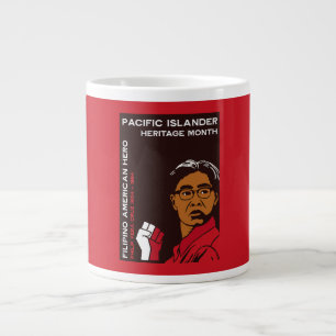 Philip Vera Cruz Pacific Islander Heritage Month Large Coffee Mug