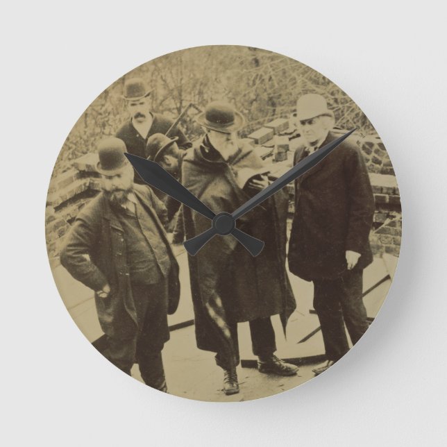 Philip Webb (1831-1915) During the Construction of Round Clock (Front)