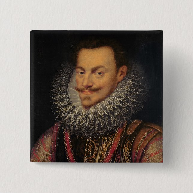 Philip William  Prince of Orange 15 Cm Square Badge (Front)