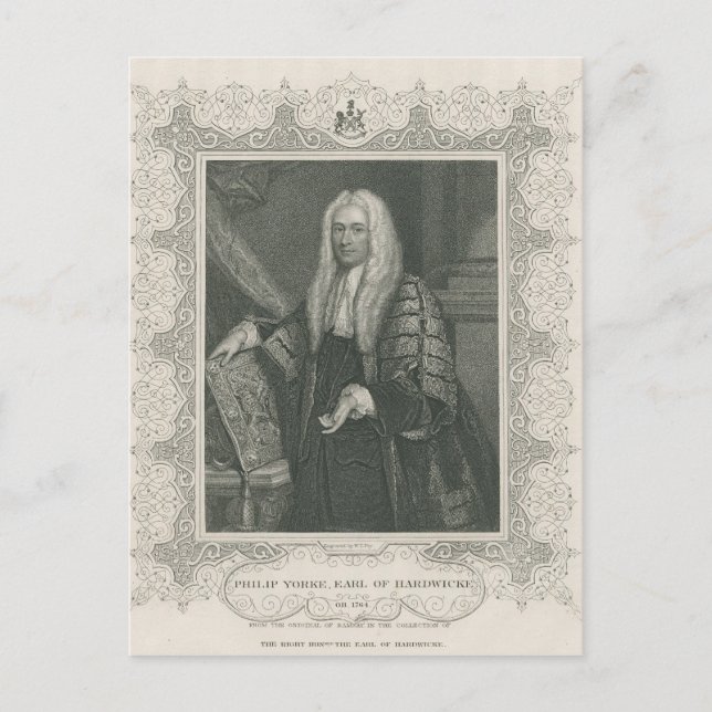 Philip Yorke Postcard (Front)