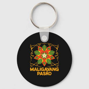 Philipnes Christmas Noy Maligayang Pasko  Key Ring